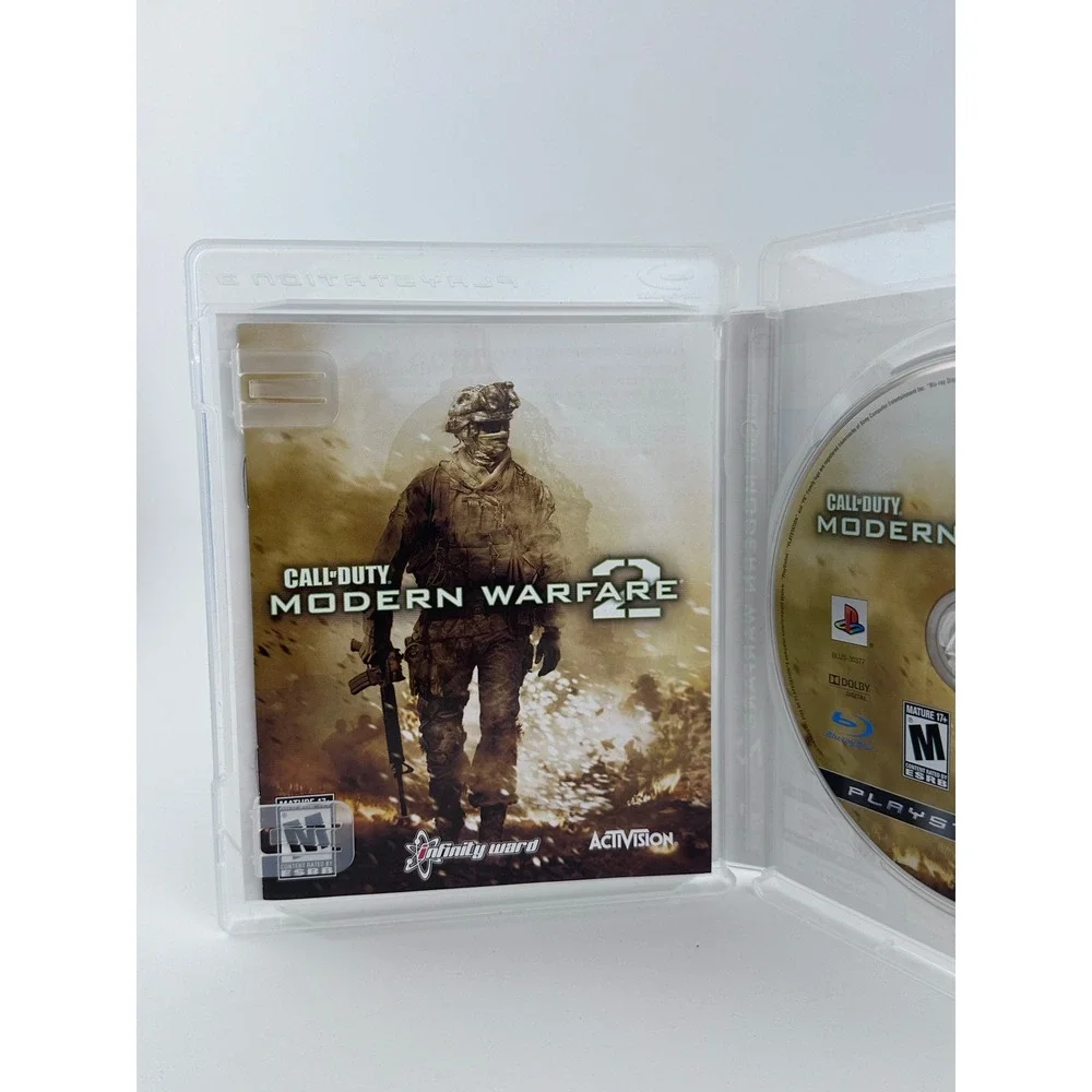 Call of Duty Modern Warfare 2 PS3 Game PlayStation 3‎ Activision w/ manual